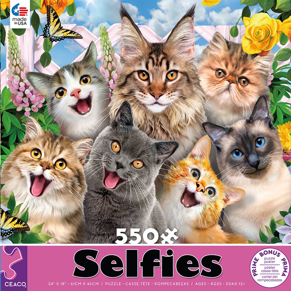 550PC SELFIES PUZZLE ASST (6) BL